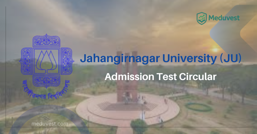 Jahangirnagar University Admission Test Circular